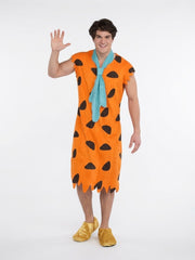 Fred Flintstone Halloween Costume - Adult One Size (Up to Size 44)