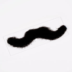 Black Self-Adhesive Moustache Party Favors - 12 Pack