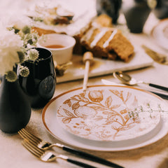 16 Oz. Black Stemless Wine Glasses | 6 Count