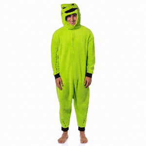 Adult Oogie Boogie Union Suit Costume for Halloween