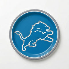Detroit Lions 9" Round Paper Plates - NFL Party Essentials