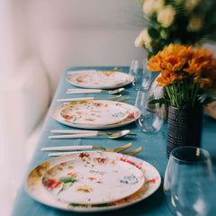 8 In. Earthtrends Aviv Design Paper Plates | 20 Count