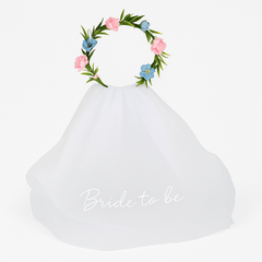 Ginger Ray Bride-to-Be Headband with Veil