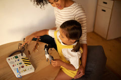 Busy Board With Light Switches V2 | Full Size