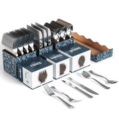Silver Cutlery Caddy Combo - Floral - 7.5 in.