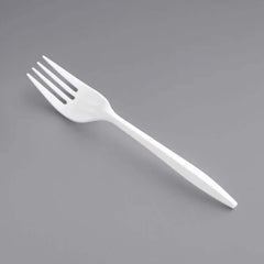 White Plastic Forks - 7.5 in. | 1000 Count