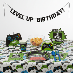 67 Pcs Game on Party Kit - For 8 Guests