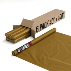 40 In. x 100 Ft. Gold Table Roll | Case of 6