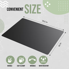 10 In. X 13.5 In. Black Disposable Cutting Boards| 50 Count