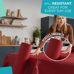 40 In. X 600 Ft. Premium Red Table Roll