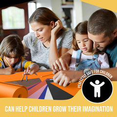 36 x 110' Kraft Paper Roll | Orange