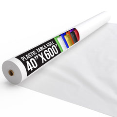 40 In. X 600 Ft. Premium White Table Roll