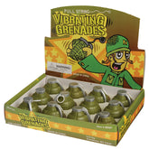 Pull String Vibrating Grenades - 12 Count