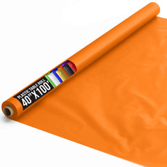 40 In. x 100 Ft. Orange Table Roll