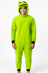 Adult Oogie Boogie Union Suit Costume for Halloween