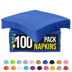 Dark Blue Luncheon Napkins | 100 Count