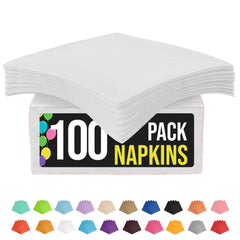 White Luncheon Napkins | 100 Count