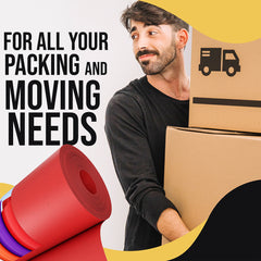 17.75" x 110' Kraft Paper Roll | Red