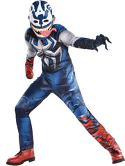 Kids' Venomized Marvel Captain America Costume with Mask - Child S (4-6)
