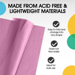 Pink Tissue Paper 20 in. x 30 in. | 480 Sheets