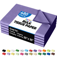 Purple Tissue Paper 20 in. x 30 in. | 480 Sheets