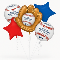 Major League Baseball Foil Balloon Bouquet