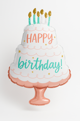 Happy Cake Day Super Shape Foil Balloon