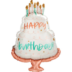 Happy Cake Day Super Shape Foil Balloon
