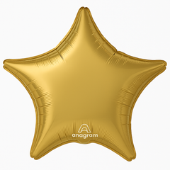 Golden Star Foil Balloon - 18 Inch