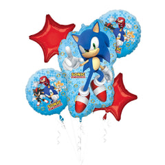 Sonic the Hedgehog Foil Balloon Bouquet