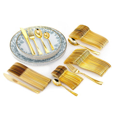 140 Pieces | Setting for 20 | Roses Combo Pack