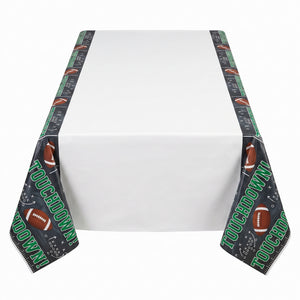 Touchdown Plastic Table Cover 54" x 84"