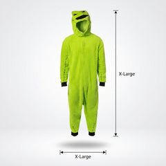 Adult Oogie Boogie Union Suit Costume for Halloween