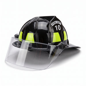 Authentic Firefighter Helmet Costume Accessory for Adults