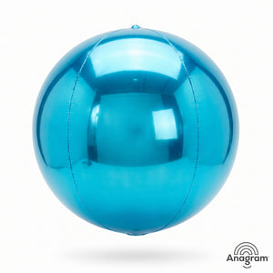 Aqua Orbz Metallic Foil Balloon
