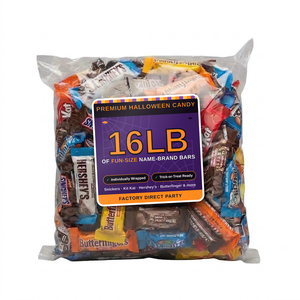 Halloween Chocolate Candy Variety Pack | 16 lb Bulk Bag of Fun Size Candy Bars