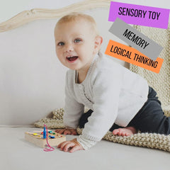 Busy Board With Light Switches - Travel Size