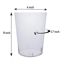 Clear Ice Bucket | 48 Count