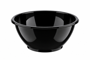 Black 10 Qt Plastic Serving Bowl