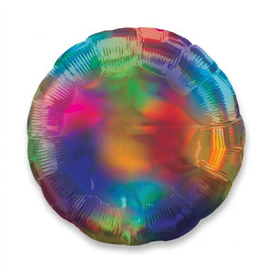 Iridescent Rainbow Foil Balloon