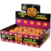 Popping Eye Jack O Lanterns - 12 Count
