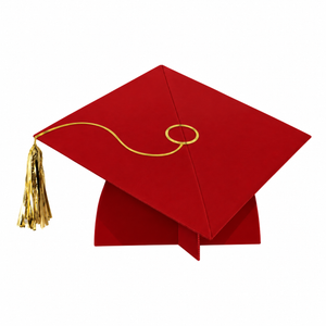 Red Graduation Yard Sign