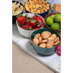 Flora Design Plastic Bowls | 10 Count
