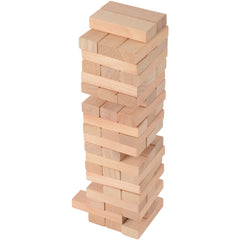 Wooden Tower Game/10.5 In - 1 Count
