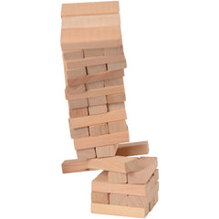 Wooden Tower Game/10.5 In - 1 Count