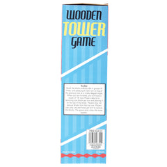 Wooden Tower Game/10.5 In - 1 Count