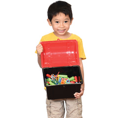 Treasure Chest/Red-Black - 1 Count