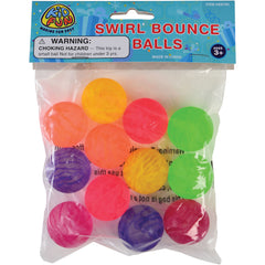 Swirl Panel Balls/35Mm - 12 Count