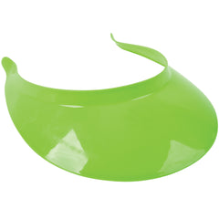 Neon Plastic Visors - 12 Count