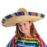 Multi-Colored Sombrero - 1 Count